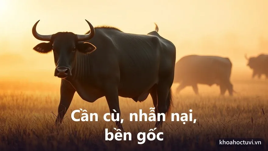 Tính cách người tuổi Quý Sửu — cốt cách từ Can Quý và con Trâu
