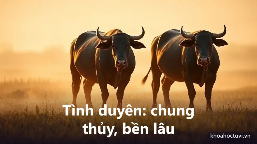 Tình duyên và hôn nhân người tuổi Quý Sửu — hợp tuổi Tỵ, Dậu, Tý
