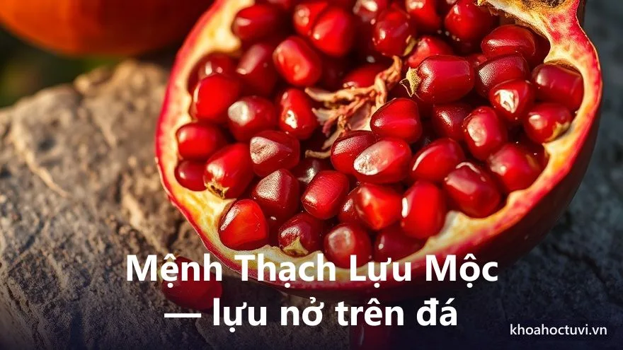 Mệnh Thạch Lựu Mộc của người tuổi Tân Dậu — ý nghĩa ngũ hành Mộc