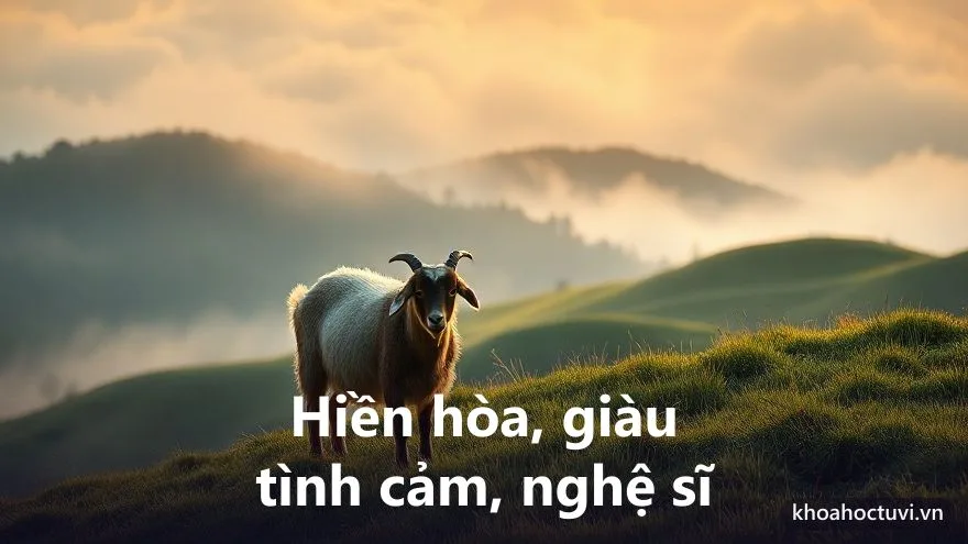 Tính cách người tuổi Tân Mùi — cốt cách từ Can Tân và con Dê