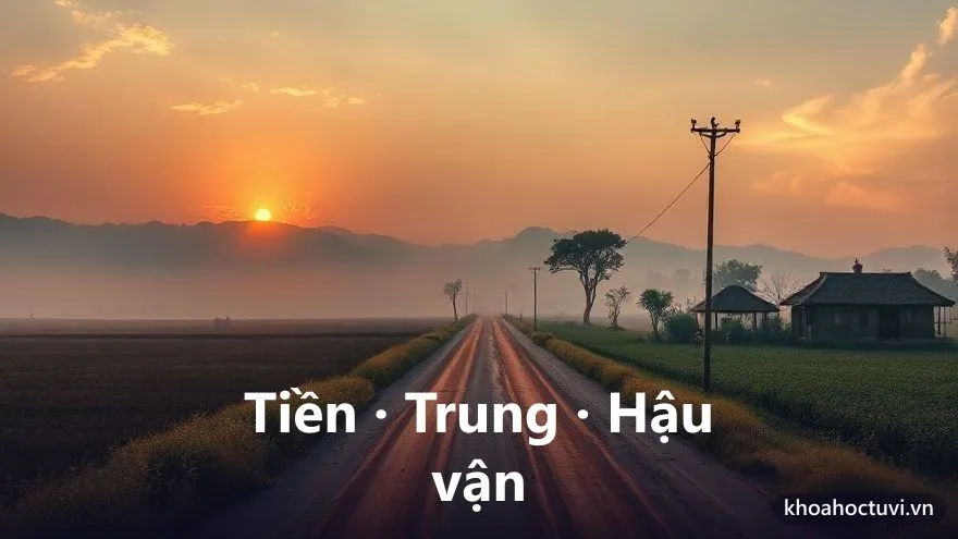 Ba giai đoạn cuộc đời tuổi Tân Mùi — tiền vận, trung vận, hậu vận