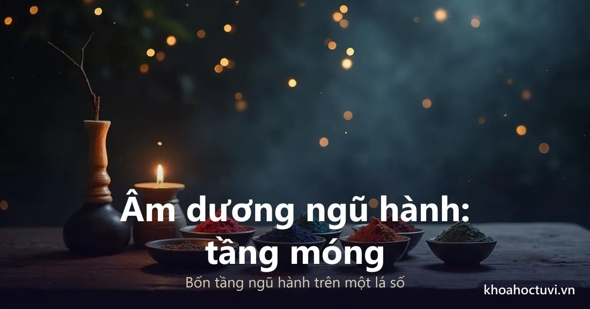 Âm dương ngũ hành trong Tử Vi: nền móng của mọi phép luận