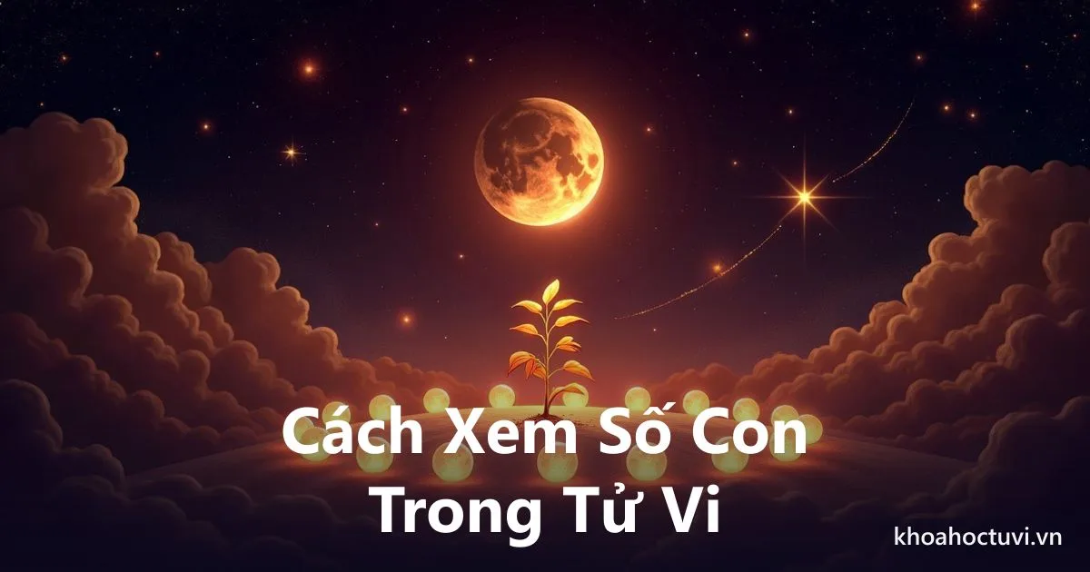 Cách Xem Số Con Trai Con Gái Trong Tử Vi Qua Cung Tử Tức