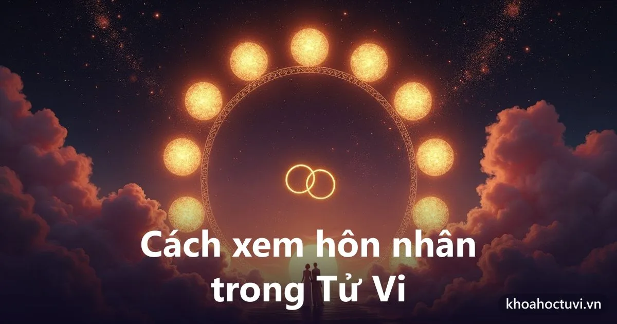 Cách Xem Hôn Nhân Trong Tử Vi: Đọc Cung Phu Thê