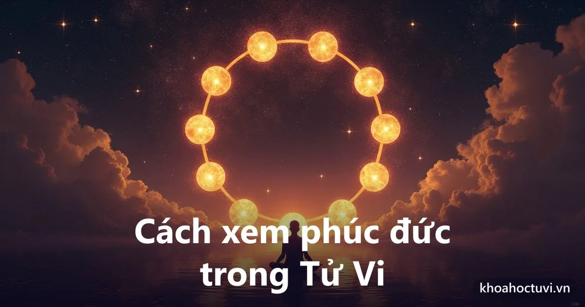 Cách Xem Phúc Đức Trong Tử Vi: Đọc Cung Phúc Đức