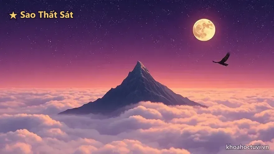 Hậu vận người Thất Sát thủ Mệnh — đỉnh núi trên biển mây, thành công đi kèm những khoảng một mình