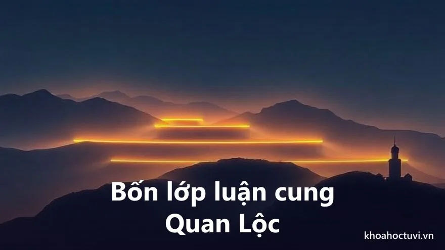 Bốn lớp luận giải cung Quan Lộc theo thứ tự: chính tinh chủ, đắc hãm, cát sát tinh và Tứ Hóa cùng Đại Vận