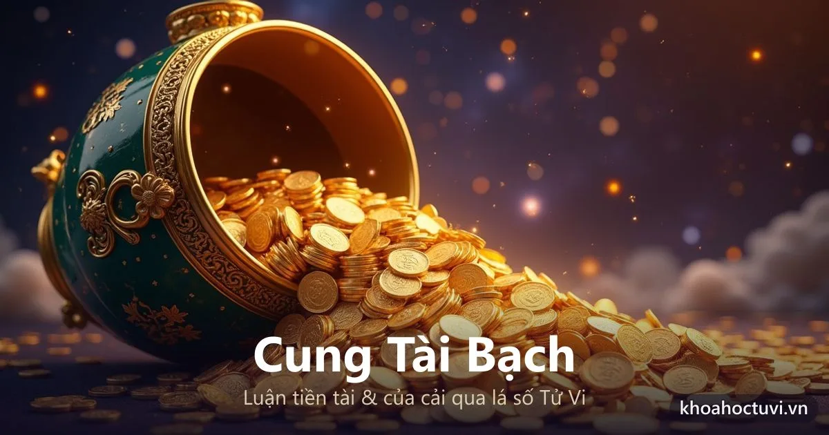 Cung Tài Bạch: Luận Tiền Tài, Của Cải Qua Lá Số Tử Vi