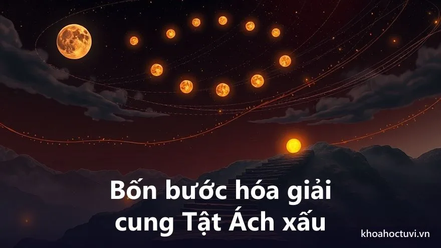 Bốn bước hóa giải cung Tật Ách xấu: chẩn đoán, khoanh vùng cơ quan yếu, dựng hàng rào phòng ngừa và chọn đúng kênh chữa