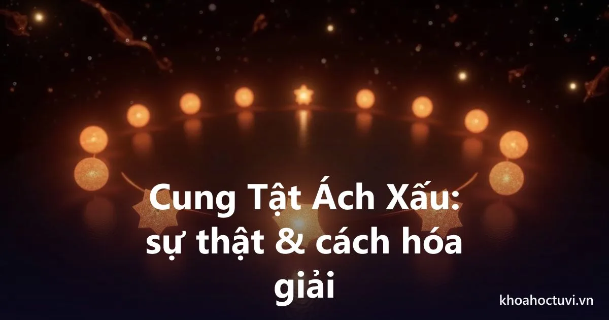 Cung Tật Ách Xấu: Sự Thật Và Cách Hóa Giải Theo Cổ Nhân