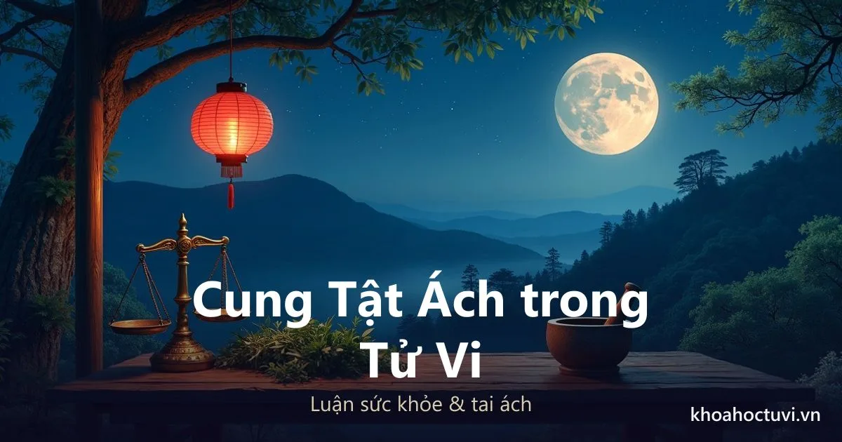 Cung Tật Ách: Luận Sức Khỏe, Tạng Người & Tai Ách Qua Lá Số Tử Vi