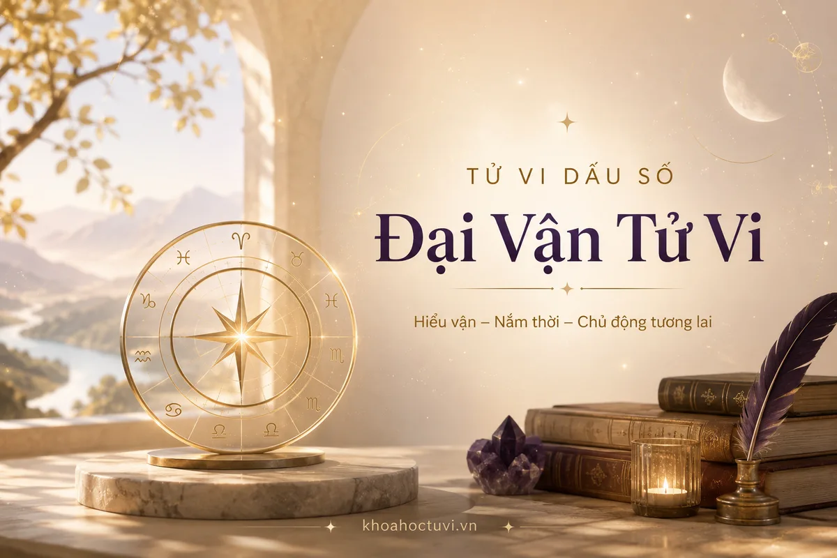 Đại Vận Tử Vi Là Gì? Cách Tính & Đọc 12 Đại Vận Trên Lá Số