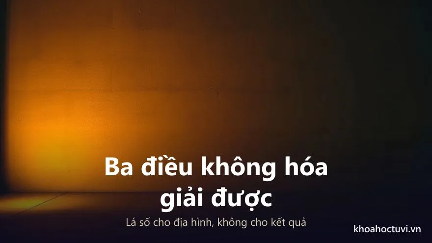 Ba giới hạn khi hóa giải cung Phu Thê xấu: không đổi được lá số, không đổi được người không muốn thay đổi, không tự tốt lên theo thời gian