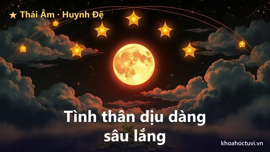 Thái Âm thủ cung Huynh Đệ — minh họa