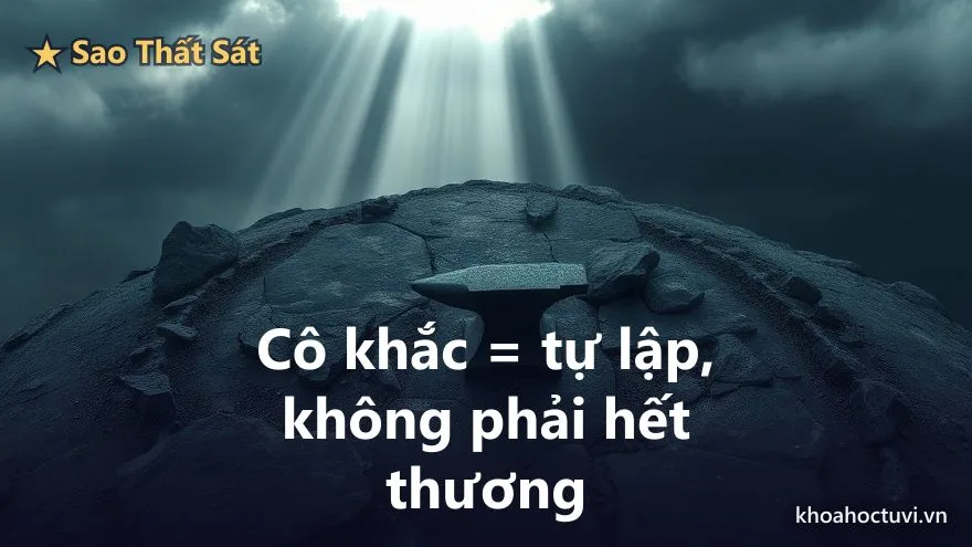 Thất Sát thủ cung Huynh Đệ — Sát tinh nhập huynh đệ cung: 'chủ cô khắc' nghĩa là gì và không nghĩa là gì