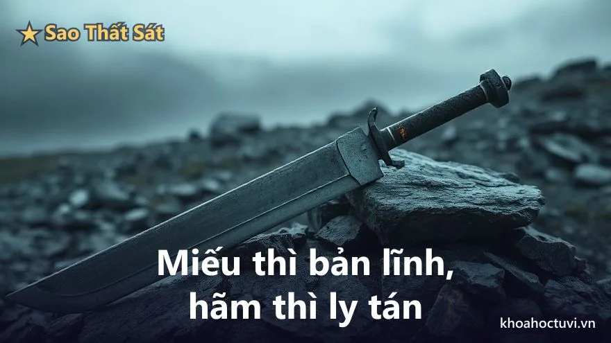 Thất Sát thủ cung Huynh Đệ — đắc địa và hãm