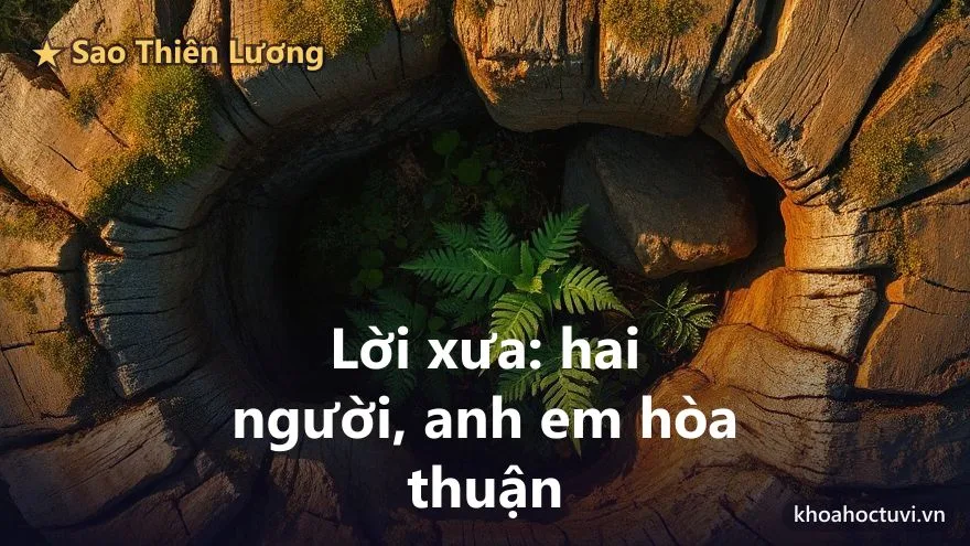 Thiên Lương thủ cung Huynh Đệ — cổ phú luận