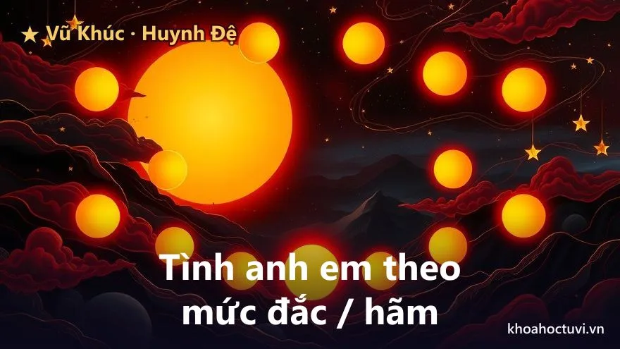 Vũ Khúc thủ cung Huynh Đệ — anh em & bạn bè