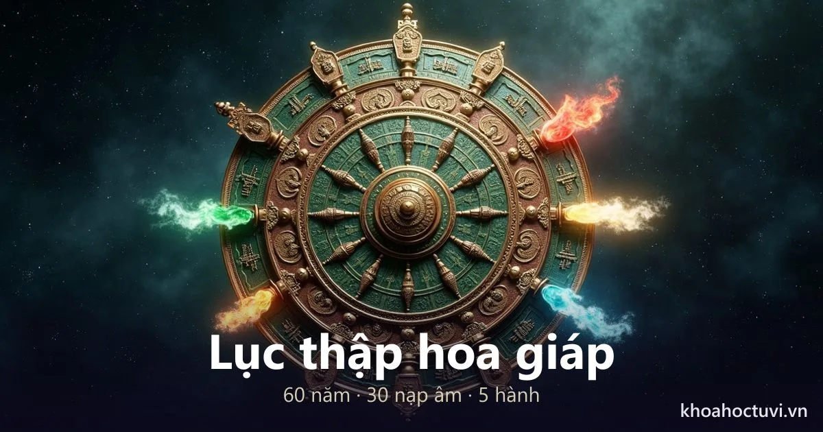 Lục Thập Hoa Giáp: Bảng 60 Năm Can Chi Và Nạp Âm Đầy Đủ