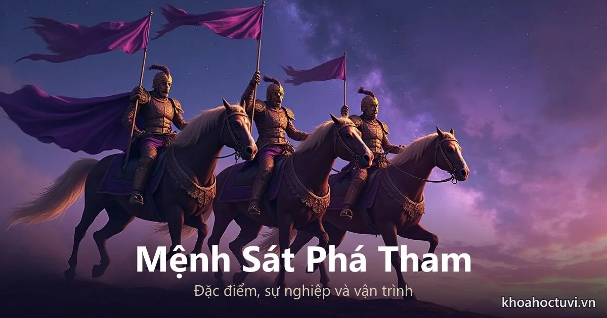 Mệnh Sát Phá Tham Là Gì? Đặc Điểm, Sự Nghiệp Và Vận Trình