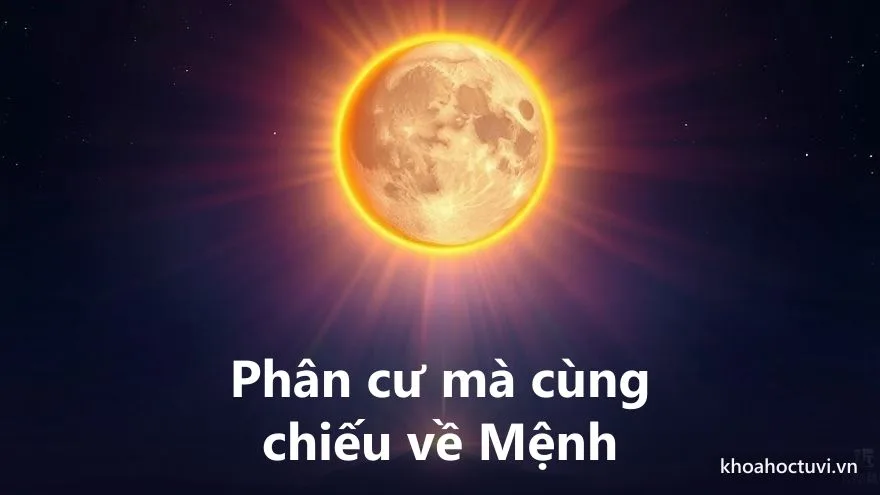 Điều kiện thành cách nhật nguyệt tịnh minh: mặt trời và mặt trăng ở đất riêng cùng chiếu về một điểm sáng