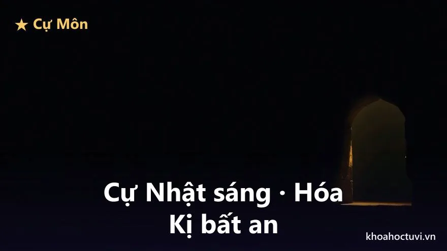 Cự Môn thủ cung Phúc Đức — đắc địa và hãm