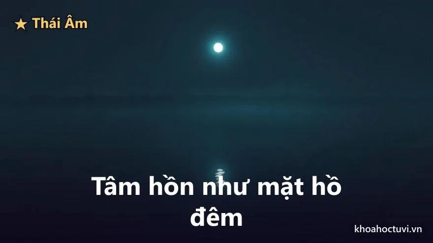 Thái Âm thủ cung Phúc Đức — minh họa