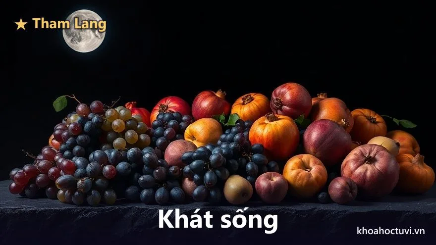 Tham Lang thủ cung Phúc Đức — Khát sống: năng lượng dục vọng của chính đào hoa