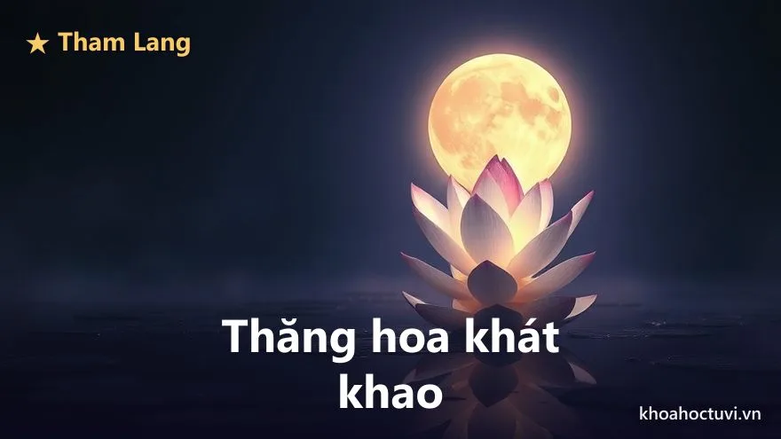 Tham Lang thủ cung Phúc Đức — Thăng hoa: chuyển khát khao thành đam mê có chiều sâu