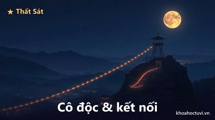 Thất Sát thủ cung Phúc Đức — Cô độc của người mạnh & sức mạnh của kết nối
