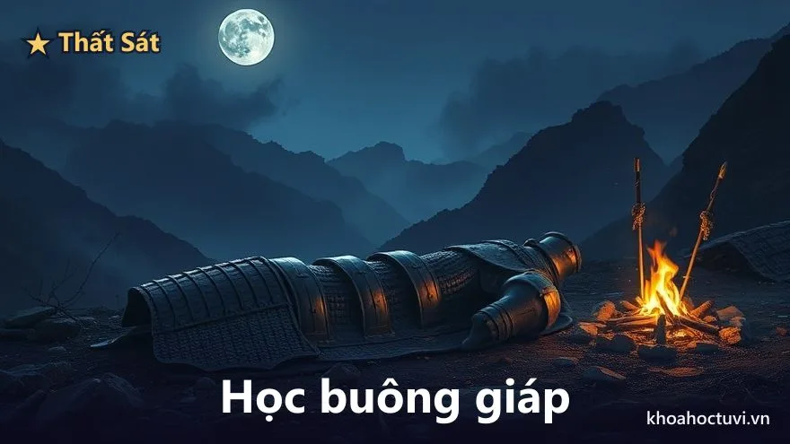 Thất Sát thủ cung Phúc Đức — Học dừng: buông giáp không phải là đầu hàng