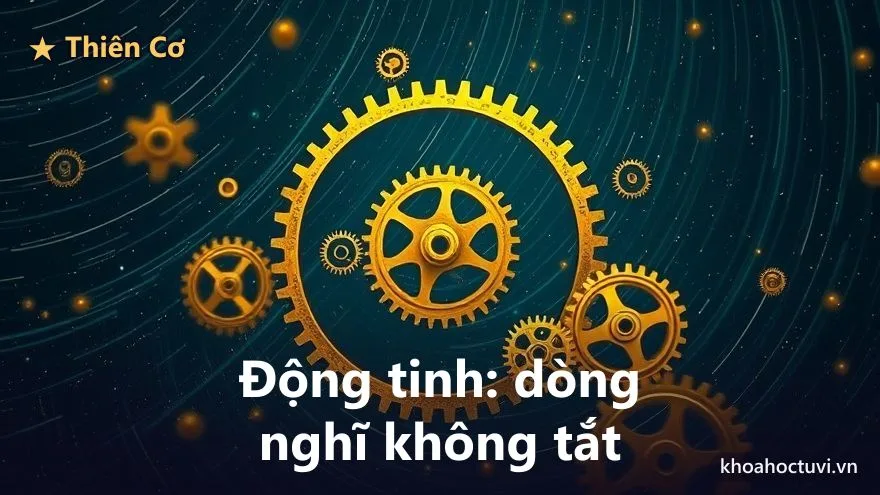 Thiên Cơ thủ cung Phúc Đức — Động tinh nhập phúc cung: một cái đầu không bao giờ ngơi nghỉ