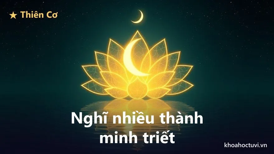 Thiên Cơ thủ cung Phúc Đức — đắc địa và hãm