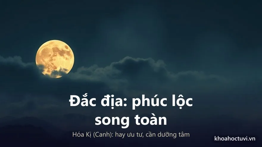 Thiên Đồng thủ cung Phúc Đức — đắc địa và hãm
