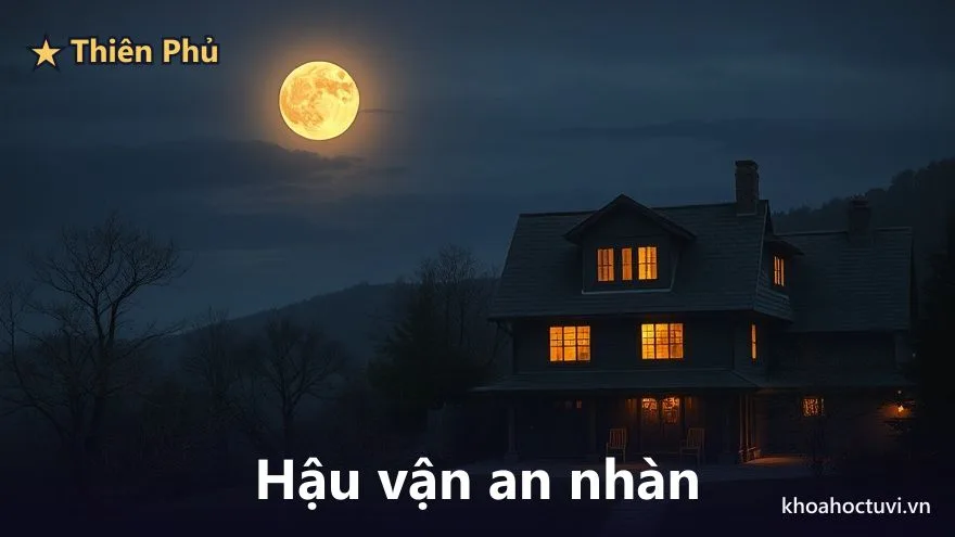 Thiên Phủ thủ cung Phúc Đức — Hậu vận an nhàn & phúc ấm: phần thưởng của người biết lo xa