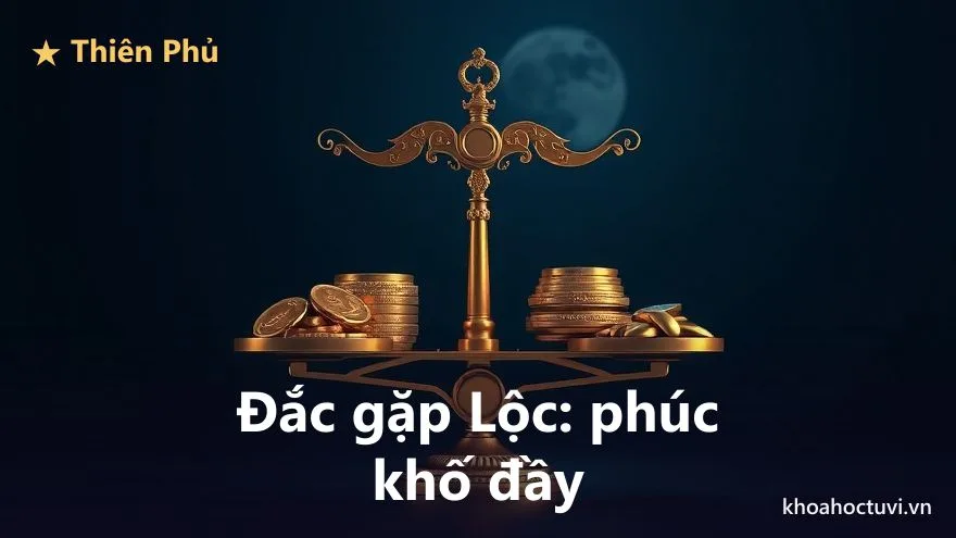 Thiên Phủ thủ cung Phúc Đức — đắc địa và hãm