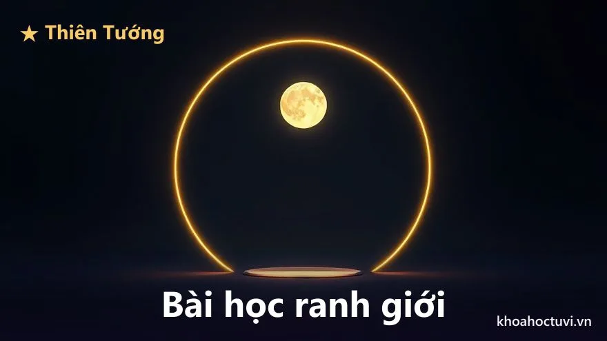 Thiên Tướng thủ cung Phúc Đức — Mặt trái nể nang & bài học ranh giới: tử tế với chính mình