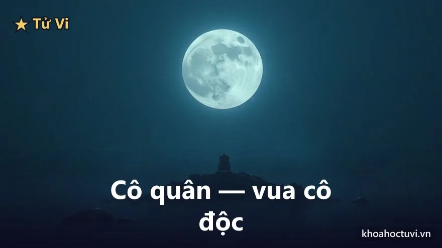 Tử Vi thủ cung Phúc Đức — Cái tôi trên đỉnh: vì sao đế tinh dễ cô độc