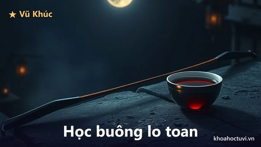 Vũ Khúc thủ cung Phúc Đức — Học buông lo toan: an không chỉ đến từ tích lũy