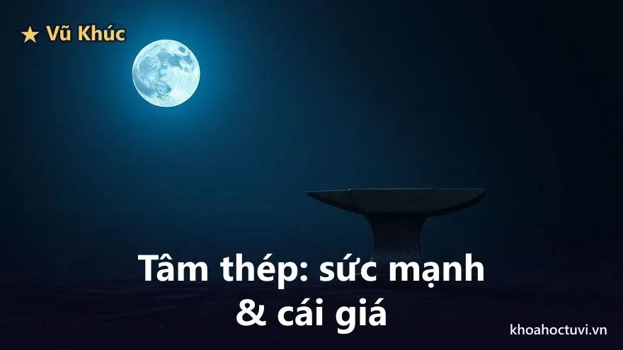Vũ Khúc thủ cung Phúc Đức — Tâm thép: sức mạnh của tài tinh và cái giá của sự cứng