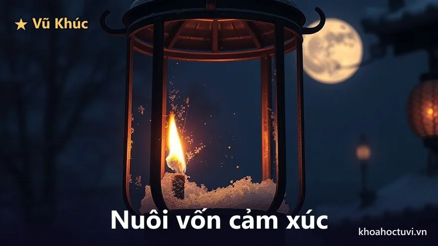 Vũ Khúc thủ cung Phúc Đức — Nuôi vốn cảm xúc: hóa cô độc của 'quả tú'