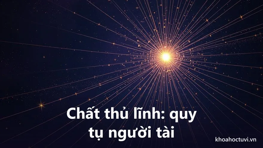 Chân dung người mang cách quân thần khánh hội: một sao trung tâm hút nhiều sao tài về mình bằng sợi chỉ vàng