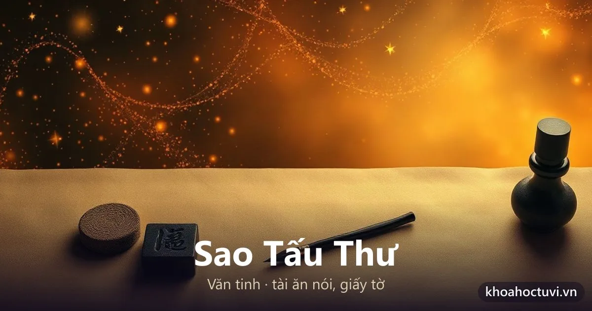 Sao Tấu Thư Trong Tử Vi: Ý Nghĩa Và Luận Giải 12 Cung
