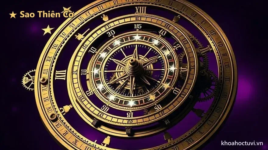 Bộ não người Thiên Cơ thủ Mệnh như cỗ máy thiên văn nhiều tầng bánh răng quay không ngừng