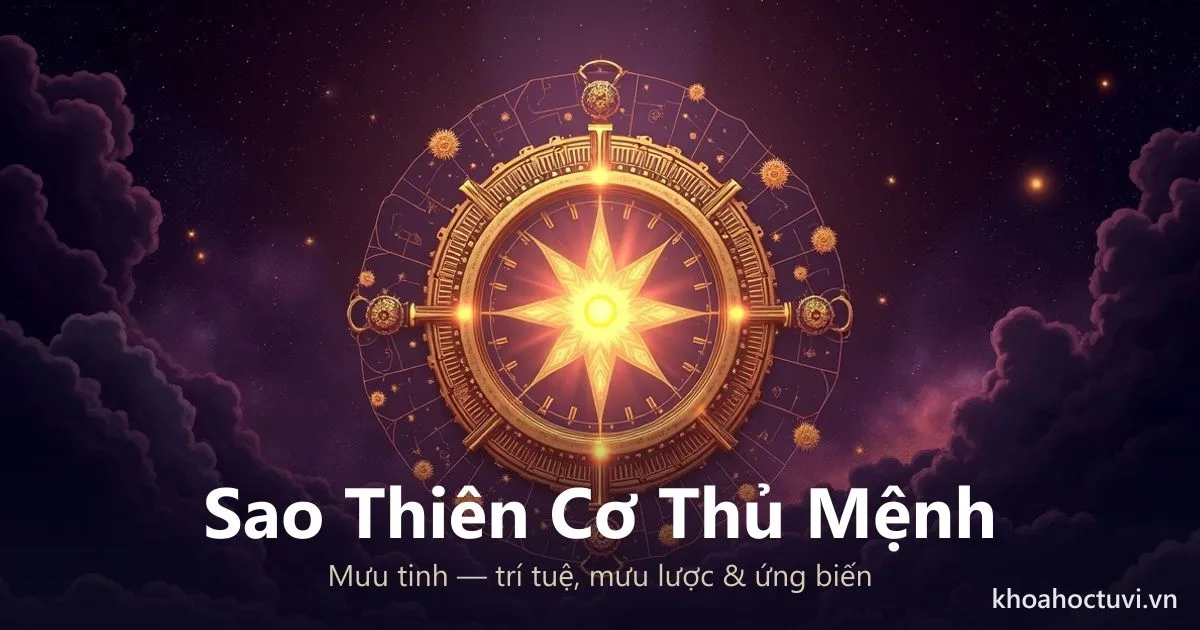 Sao Thiên Cơ Ở Cung Mệnh: Ý Nghĩa, Tính Cách & Luận Giải Chi Tiết