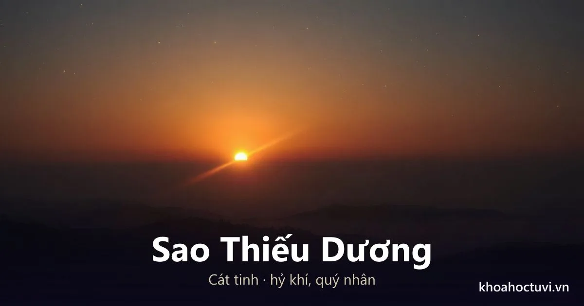 Sao Thiếu Dương Trong Tử Vi: Ý Nghĩa Và Luận Giải 12 Cung