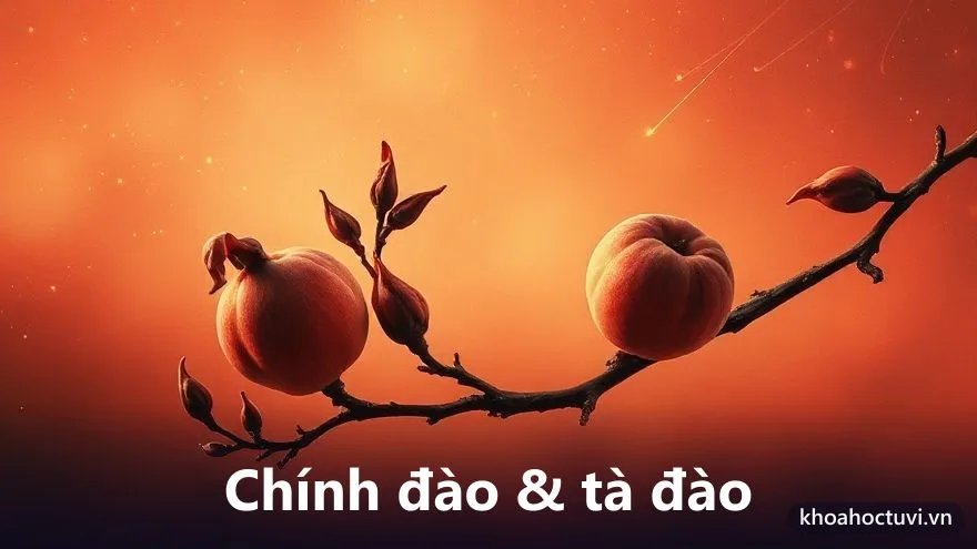 So sánh chính đào và tà đào — số đào hoa tốt hay xấu tùy sao đi kèm trong tử vi