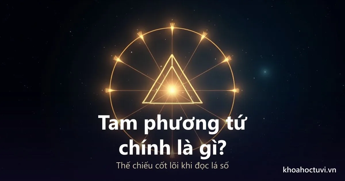 Tam phương tứ chính là gì? Cách đọc thế chiếu cốt lõi trong tử vi