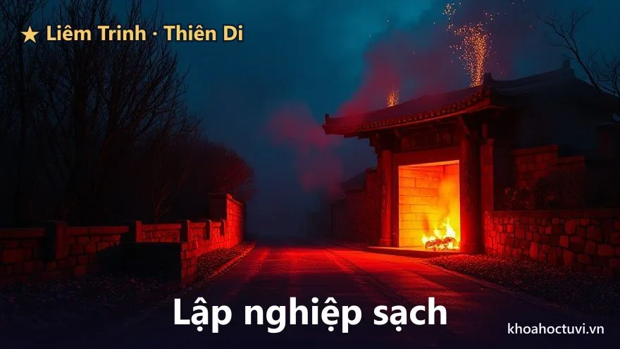 Liêm Trinh thủ cung Thiên Di — lời khuyên