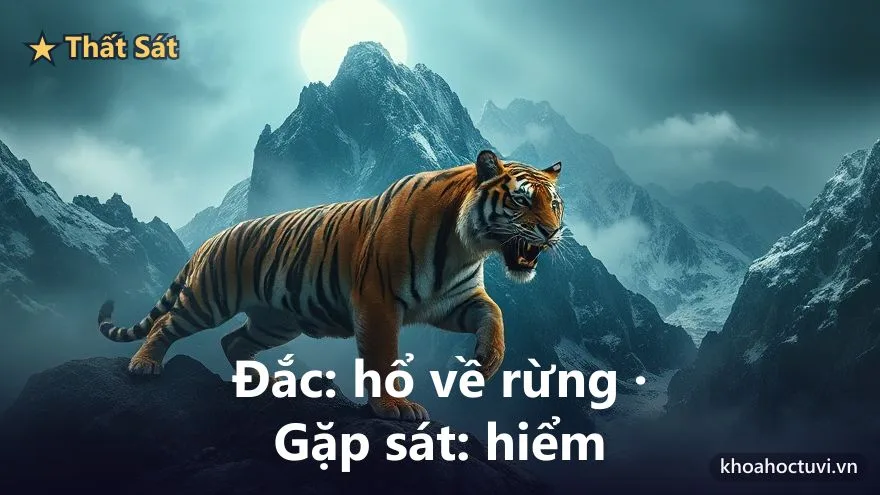 Thất Sát thủ cung Thiên Di — đắc địa và hãm